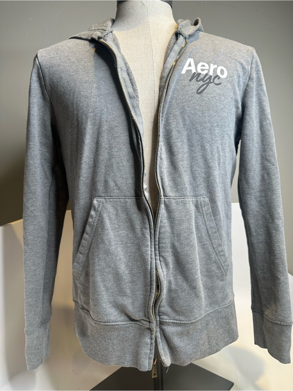 Aeropostale Hooded Zip Sweatshirt